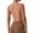 Brown, variant on Women'S U Shaped Low Back Crisscross Straps Backless Bra Color M