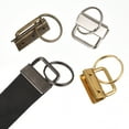 thumbnail image 5 of Uxcell 26mm Key Fob Hardware with Keychain Ring for Bag Webbing Wristlets Dark Nickel 20 Pack, 5 of 5