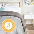 thumbnail image 7 of Linenspa All-Season Reversible Down Alternative Microfiber Comforter, 7 of 7