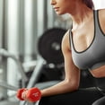 thumbnail image 7 of Philosophy Gym Neoprene Dumbbell Hand Weights, 5 LB Pair - 10 LB Total, 7 of 7
