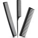 thumbnail image 1 of 3 Pieces Acsergery Black Comb Set Carbon Fiber Cutting Comb Set, Fine And Wide Tooth Comb Gift, 1 of 5