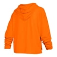 thumbnail image 3 of Women's Pressbox  Tennessee Orange Tennessee Volunteers Nelson Arch Over Logo Long Sleeve Hooded Slub T-Shirt, 3 of 3