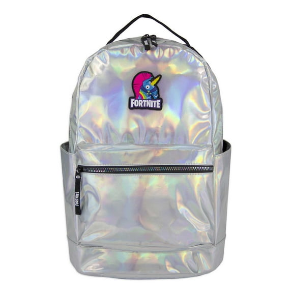 Fortnite Llama Stamped Black Backpack with Adjustable Straps