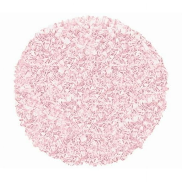 The Rug Market 02206R 4-SHAGGY RAGGY PINK PINK 4X4