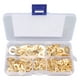 thumbnail image 2 of Terminal de Anillo, Desconecte Rápido de 150 Piezas de Surtido de Cable de Alambre Con Caja de Almacenamiento para Proyectos Eléctricos, 2 of 7