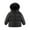 White, variant on Chenyin Kids Toddler Winter Hooded down Jacket Boys Girls Warm Puffer Coat Baby Light Casual Outdoor Snowsuit Outerwear for Boys Girls 3-10 Years Old