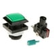 thumbnail image 1 of Botón de Arcade Macarena Cuadrado 33 Interruptor Led DC12V Verde, 1 of 7