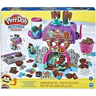 Playdough Sets for Kids Ages 4-8, 50 Pcs Cow&Frog Play Dough Sets Kitchen  Creations Set Create Noodles/Burgers/Insects/Plants Play Dough Sets with