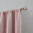 thumbnail image 3 of Hopscotch Ethan Blush 4-Piece Rod Pocket Blackout Curtain Panel Set 38"x84" - White, 3 of 5