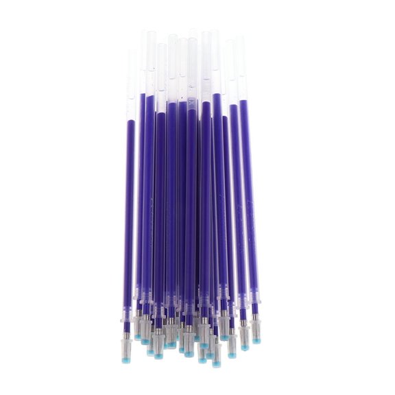 EHJRE 20 x Erasable Marker Pen, High Temperature Vanishing Sewing Tool 20Pcs Blue