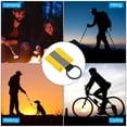 thumbnail image 6 of Uxcell Reflective Keychain Tags, Reflective Zipper Pulls Nylon Keychain High Visibility Reflectors Tags Golden, 6 of 7
