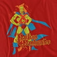thumbnail image 2 of DC Martian Manhunter Women's T Shirt, Red, 2X-Large, 2 of 6