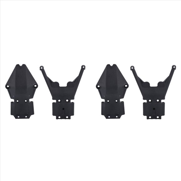 2X Front and Rear Mount for Slash VXL Hobby 9EMO HuanQi 727 1/10 RC Car Spare Parts Upgrades