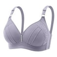 Tuinofas Front Closure Bras for Older Women Sports No Underwire Lisa