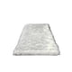 thumbnail image 1 of Bewildely Al lado de la alfombra Alfombra de salón Alfombra de piso Fibra engrosada Diseño Suavidad Diseño plegable Decoración de dormitorio Decoración del hogar Blanco-gris 50*50 Bewildely HA084157-03, 1 of 6