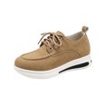 thumbnail image 3 of EKVAHL Orthopedic Dress Shoes for Women Lace Up Platform Casual Shoes, Soft Upper Comfort Walking Sneakers, Lightweight Non Slip Wedge Sole Daily Oxford Shoes, 3 of 6