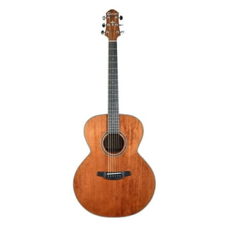 Kona Guitars K2LN Left-Handed Thin Body Acoustic-Electric Guitar with  Spruce Top in High Gloss Finish, Natural