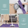thumbnail image 6 of Purple Leopard Print Kitchen Rugs Sets Of 3,Kitchen Runner Rugs Non Skid Washable,Decorative Kitchen Floor Mats for Kitchen,Sink,Laundry,17"x30"+ 17"x47" + 17"x59", 6 of 6