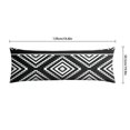 thumbnail image 6 of Boho Long Body Pillow Cover – Soft & Breathable Ethnic Fabric, Hidden Zipper, 20"x54", Stylish Abstract Tribal Print – Gift for Side Sleepers, Pregnancy, Home Decor, 6 of 7