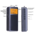thumbnail image 4 of Radio FM Portable de Poche Mini Sans Fil V5.0 Haut-Parleur Stéréo Radio avec Réveil Radio Numérique Rechargeable, 4 of 9