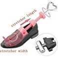 thumbnail image 4 of Ensanchador de zapatos para mujer, ensanchador de zapatos para hombres, expansor de ensanchador de zapatos, ensanchadores de zapatos de longitud y ancho ajustables para pies anchos Adepaton WMZL-2279, 4 of 6