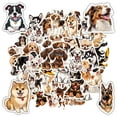thumbnail image 5 of 35pcs Playful Puppy Stickers Animal Cartoon Pack for Luggage Suitcase Notebook, 5 of 9