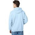 thumbnail image 3 of Hanes EcoSmart Unisex Fleece Hoodie (Big & Tall Sizes Available) Light Blue S, 3 of 5