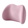 thumbnail image 3 of Almohada de apoyo Lumbar para asiento, espuma viscoelástica, portátil, cómoda silla de oficina, cojín trasero inferior para sofá reclinable para el Rosa, 3 of 10