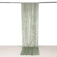 thumbnail image 2 of BalsaCircle 5 feet x 12 feet Sage Green Velvet Backdrop Curtain Party Photobooth Home Decorations, 2 of 7
