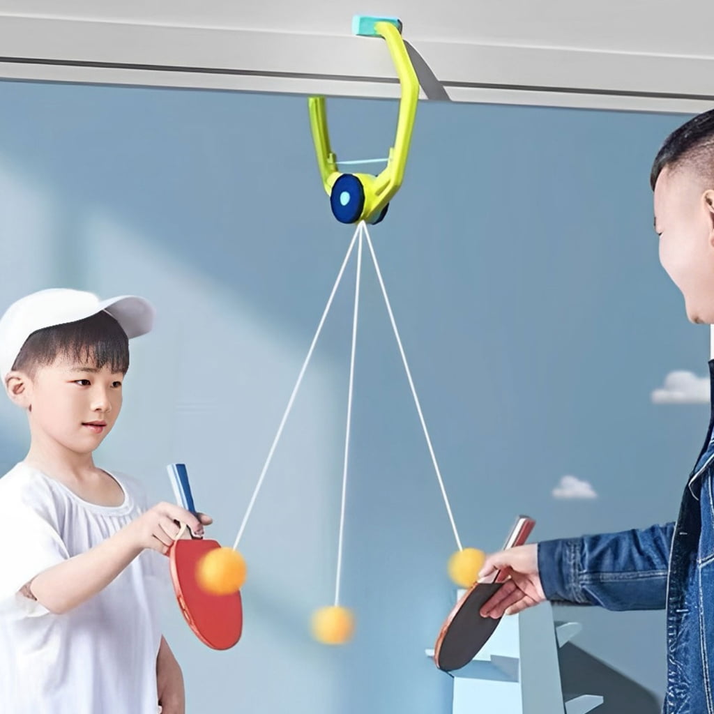 Interactive Floating Table Tennis Fun Set for Indoor Family Bonding Activity