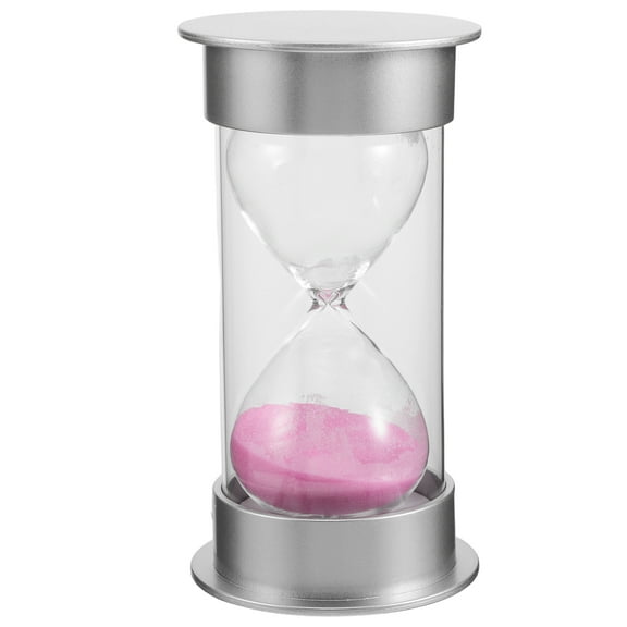 FRCOLOR Visual Timer 20 Minute Plastic Hourglass Timer Decorative Round Sand Clock For Desk Bathroom And Games Accurate Timing Desk Timer