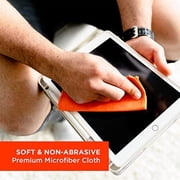 WHOOSH! Screen Cleaner Kit, 3.4 fl. oz. + 1 Microfiber Cloth, Alcohol-Free, Safe for All Electronics, Keyboards, Car Displays, Eyeglasses, Sports Goggles, Visors, and Whiteboards