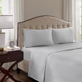thumbnail image 2 of Comfort Classics 1500 Thread Count Cotton Rich Pillowcases, Standard, Grey, 2 Pack, 2 of 6