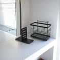 thumbnail image 2 of Wall Mounted Utensil Holder Drying Rack for Forks Spoons Chopsticks Organizer, 2 of 11
