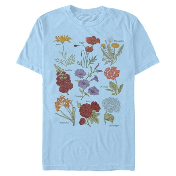 Men's Lost Gods Botanical Chart Graphic T-Shirt