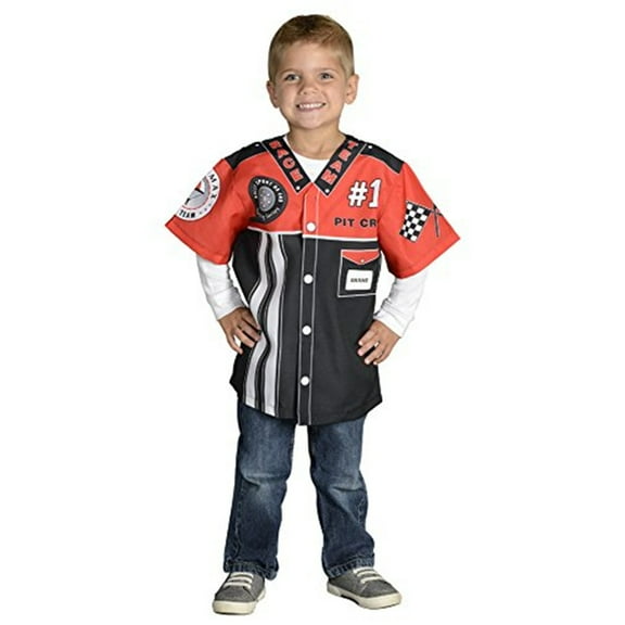 Aeromax Halloween My 1st Career Gear Pit Crew Shirt Ages 3-5