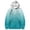 R173/Blue-white gradient, variant on Vividxx Hoodies For Girls Fall Winter Gradient Long Sleeve D Hooded Sweatshirt Pocket Sports Casual Kids Pullovers Top Streetwear 12-24 Months