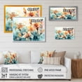 thumbnail image 4 of Designart "Orange Lily Symphony II" Floral Lily Wall Art Print, 4 of 5