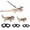 01 Black, variant on BURIBURI Sugar Glider Harness & Leash Set - Escape-Proof 3-Piece Adjustable Vest for Squirrels Rats Mice Mouse & Small Animals - Hamster Gerbil Walking Gear, Pet Toy Accessories, Black