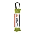 thumbnail image 3 of GEAR AID Medium-Duty 325 Paracord w/ Carabiner, 50' - Nav Green (2-Pack), 3 of 3
