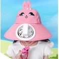 thumbnail image 3 of Sombrero de ventilador con carga USB, sombrilla para niños, sombrero de protección solar para exteriores, sombreros de viaje para el sol, 3 of 4