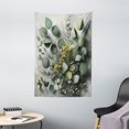 thumbnail image 2 of Ambesonne Eucalyptus Leaves Tapestry Wall Hanging, Love of Nature, 40"x60", Mustard and Reseda Green, 2 of 3