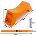 thumbnail image 2 of Soporte para tanque de propano TECWAP, soporte de pared de 2 piezas, 2 of 7