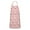 Pink Christmas Snowman, variant on Red and Brown Christmas Apron-Garden Aprons for Women with Pockets-Cotton Linen Waterproof Kitchen Cooking Gardening Aprons Adjustable for Kitchen,Cooking,BBQ and Salon 32"x27"