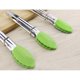 thumbnail image 1 of Mini Pinzas con Puntas de Silicona, Pinzas para Cocinar de Silicona de 7 Pulgadas, Juego de 3 para Barbacoa, Ensalada, Asar, Freír y Cocinar, 3 Piezas Verde, 1 of 5