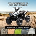thumbnail image 3 of CazToi 12V Kids Ride On Toy ATV Electric ATV with Remote Control, Music, Horn, Monitor Display, LED Lights, Treaded Tires for Toddlers 3-6, 3 of 8