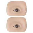 thumbnail image 3 of 1 Par Ojos 3D Silicone Eyes Falsos Modelo Suave para Principiantes Y Artistas (piel Media), 3 of 4