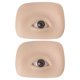 thumbnail image 1 of Práctica Artificial Piel Flexible 5d Ojo Modelo 1 Par Suave para La Enseñanza Maquillaje, 1 of 9