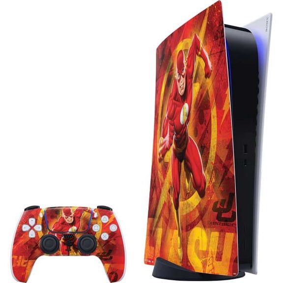 Skinit DC Comics The Flash Action Pose PS5 Digital Edition Bundle Skin