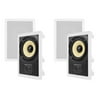4) VM AUDIO ELUX 8" 270W 2 Way In-Wall Surround Sound Home In Wall Speakers Four